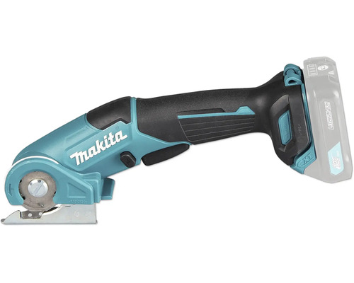 Akku-Multischneider von Makita mit 12 Volt Lithium-Ionen-Akku.