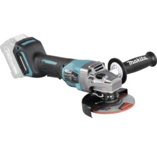 Meuleuse d'angle sans fil Makita GA016G avec système de batterie 40 Volt, diamètre de disque de 125 millimètres et poignée latérale.