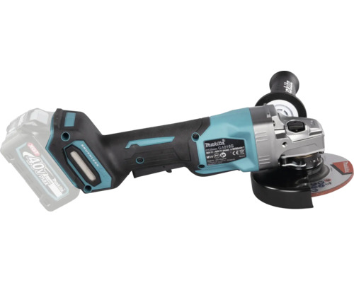 Meuleuse d angle sans fil Makita GA016G avec moteur sans charbon pour le système de batterie 40 Volt Max XGT.