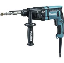 Makita Kombihammer mit Zusatzhandgriff, Bohrer und Tiefenanschlag.