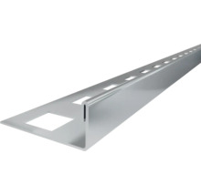 Profilé de carreaux métallique avec des découpes