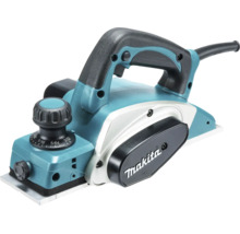 Makita Elektrohobel mit Tiefeneinstellungsknopf und Netzkabel.