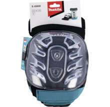 Genouillère Makita avec coque en plastique transparente et sangle réglable.
