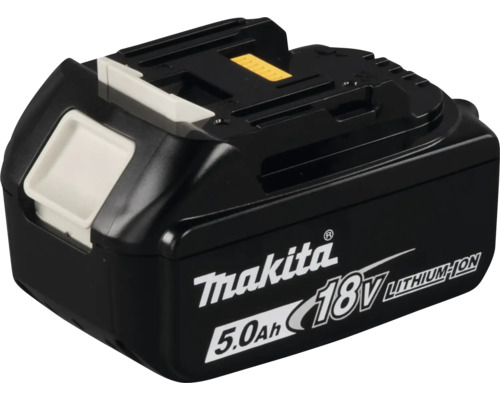 Batterie Makita noire 18 Volt 5,0 Ampères-heures Lithium-ion