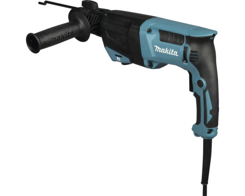 Makita Bohrhammer mit Seitengriff und Tiefenanschlag.