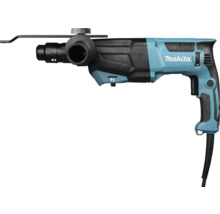 Makita Buerhammer mat Kabel, Déiftenuschlag an zousätzlechem Grëff.