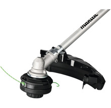 Tête de coupe Makita avec fil de nylon, capot de protection et tube en aluminium pour débroussailleuse.