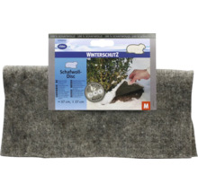 Disque de protection hivernale en laine de mouton pour plantes, matériau écologique, Videx Logo, diamètre 37 centimètres.