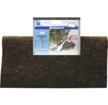 Disque en laine de mouton Videx pour protection hivernale, 100 pour cent laine de mouton, 45 centimètres de diamètre, brun