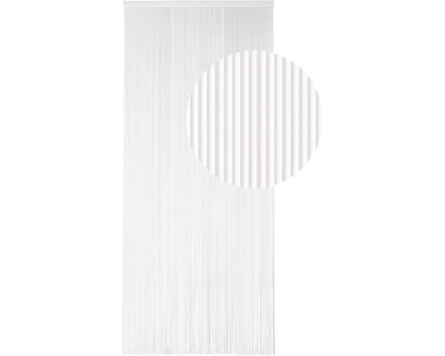 Dekoschleier mit Fäden und Detailansicht