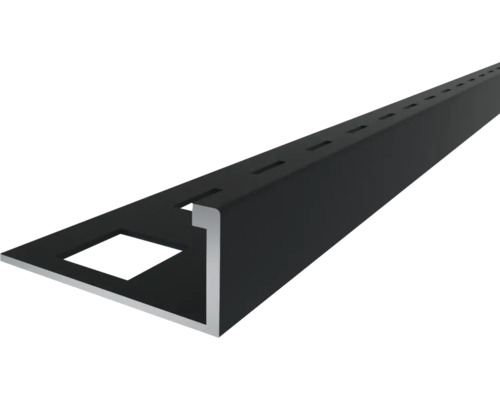 Profilé de carrelage en métal avec évidements