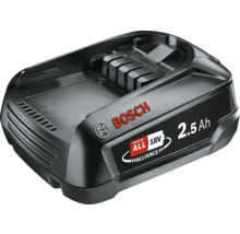 Batterie Bosch 18 volts avec 2.5 ampères-heures