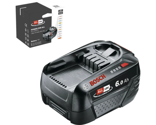 Bosch 18 Volt 6.0 Amperestunden Akku mit Verpackung