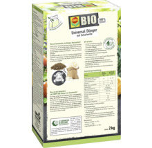 Engrais universel Compo Bio avec de la laine de mouton, sac de 2 kilogrammes
