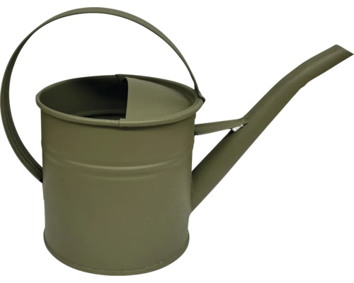 Arrosoir en métal avec poignée et bec verseur