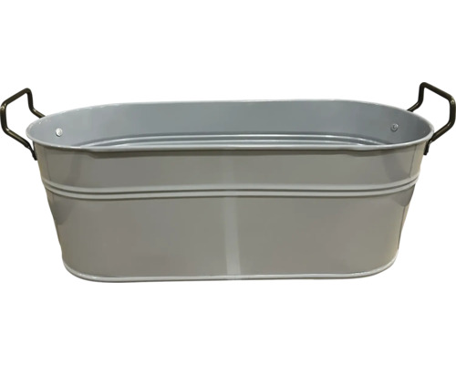 Baignoire décorative en zinc avec poignées