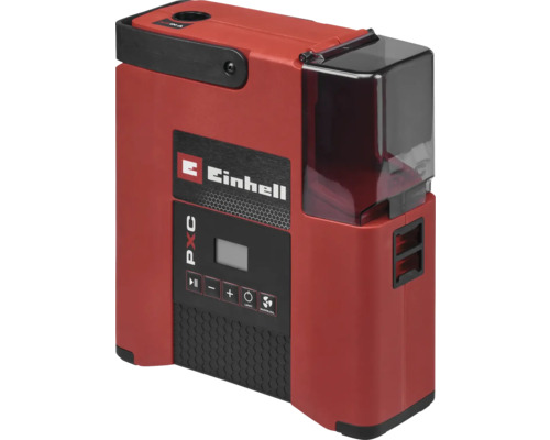 Einhell Logo. Einhell Power X-Change Akku-Futterautomat