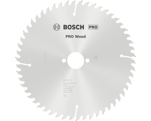 Kreissägeblatt Bosch Zubehör Ø 216 mm 1 Stück Bosch Professional Kreissägeblatt Wood für Holz, Durchmesser 216 Millimeter, Bohrung 30 Millimeter, 54 Zähne, Bosch Logo.
