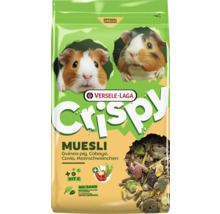 Meerschweinchenfutter Versele-Laga Crispy Muesli mat Vitamin C a Getreidemëschung.