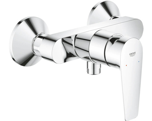 Grohe Quickfix Duscharmatur START EDGE 2020 chrom 23347001 Einhebel-Brausebatterie Grohe in Chrom für die Wandmontage, Grohe Logo.