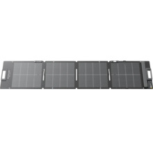 Panneau solaire portable et pliable EcoFlow composé de quatre segments avec poignées de transport intégrées pour l'alimentation mobile.
