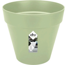 Pot de fleurs elho en plastique vert clair avec système d'arrosage intégré