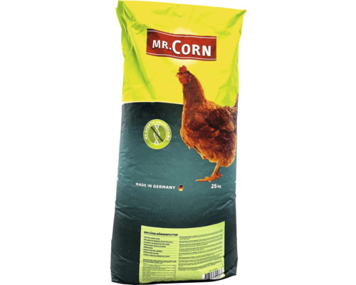 Mr. Corn mélange de graines pour volaille sac de 25 kilogrammes sans génie génétique fabriqué en Allemagne