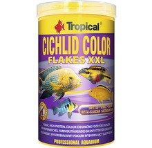 Nourriture en flocons Tropical Cichlid Color XXL 1 l-thumb-0