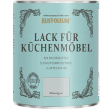 Rust-Oleum Lack für Küchenmöbel Mineralgrau, zertifiziert spielzeugsicher, schmutzabweisendes, glattes Finish.