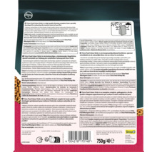 Dos du sachet de nourriture pour poissons Tetra Pond Colour Sticks avec ingrédients, conseils de nourrissage, symboles de recyclage et Tetra Logo.