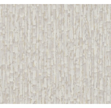 Papier peint intissé avec motif abstrait vertical et surface structurée.