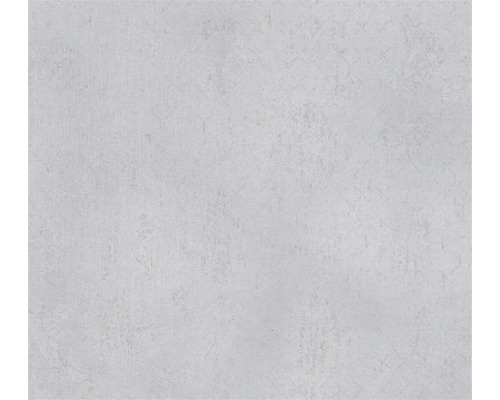 Papier peint intissé avec motif vintage discret et surface texturée en gris
