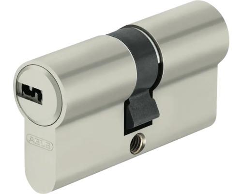 Cylindre profilé ABUS en métal pour portes.