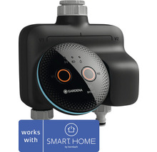 Programmateur d'arrosage Gardena smart Irrigation Control pour deux voies, compatible avec Smart Home by Hornbach.