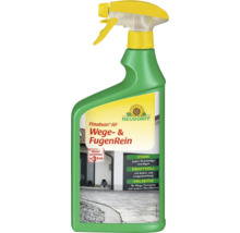 Grüne Sprühflasche Neudorff Finalsan AF Wege- und FugenRein zur Entfernung von Grünbelag auf Wegen und Terrassen, wirkt innerhalb von drei Stunden.