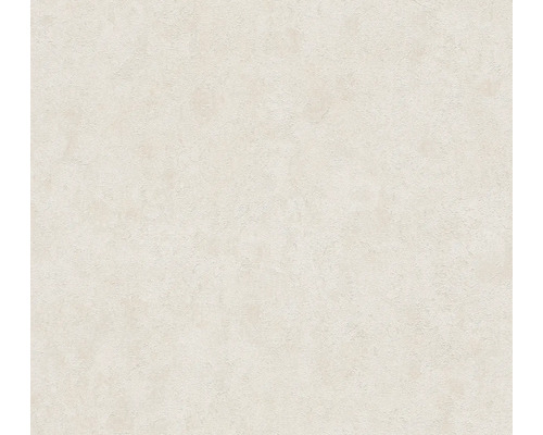 Papier peint intissé avec structure de crépi fine en beige clair