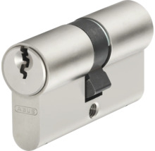 Cylindre double ABUS en métal pour portes, cylindre de serrure profilé.