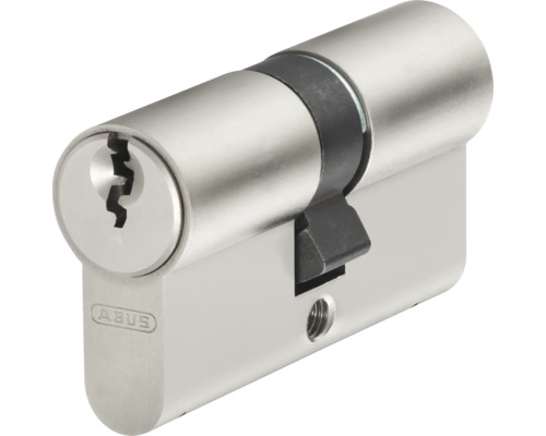 Cylindre double ABUS en métal pour portes, cylindre de serrure profilé.