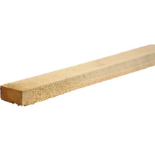 Planche en bois résineux brut de sciage pour la construction.