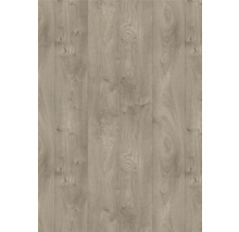 Revêtement de sol stratifié avec veinage naturel et nœuds de bois visibles, aspect planches.