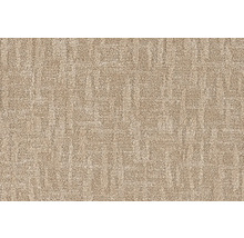Schlingen-Teppichboden mit strukturiertem Muster in Beige.