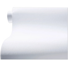 Papier peint intissé blanc en rouleau, avec une texture fine pour la décoration murale.