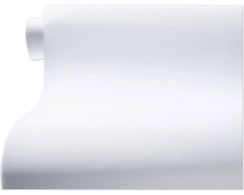 Papier peint intissé blanc ou voile de rénovation lisse sur un rouleau.