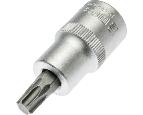 Douille à embout Torx WGB en métal mat.