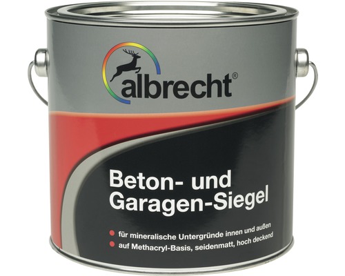 Produit d'étanchéité pour béton et garages ALB pour enduction pour sol gris pierre 2,5 l