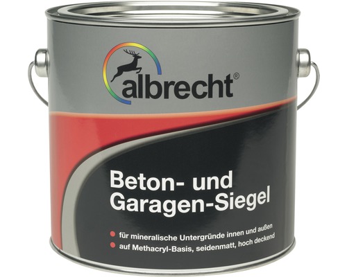 Produit d'étanchéité pour béton et garages ALB pour enduction pour sol gris pierre 5 l