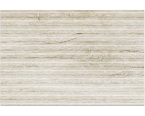 Surface aspect bois avec veinage horizontal fin et un nœud.
