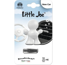 Little Joe Autoduft New Car, weißer Lufterfrischer für das Lüftungsgitter, Haltbarkeit plus minus 45 Tage, hergestellt in Italien.