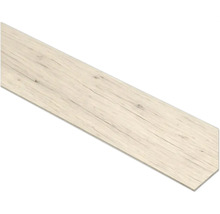 Lame de sol stratifié avec veinage de bois clair pour revêtement de sol.