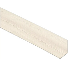 Lame de sol au décor bois clair avec grain fin.